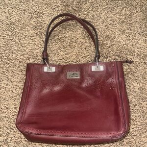 Chameleon Burgundy conceal carry Shoulder Bag